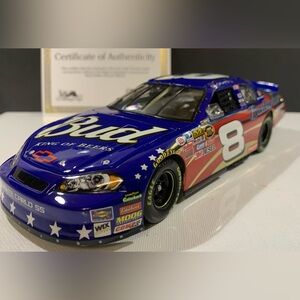 Dale Earnhardt Jr. 2007 #8 Budweiser Stars & Stripes 1:24 Gold Chrome Die-cast